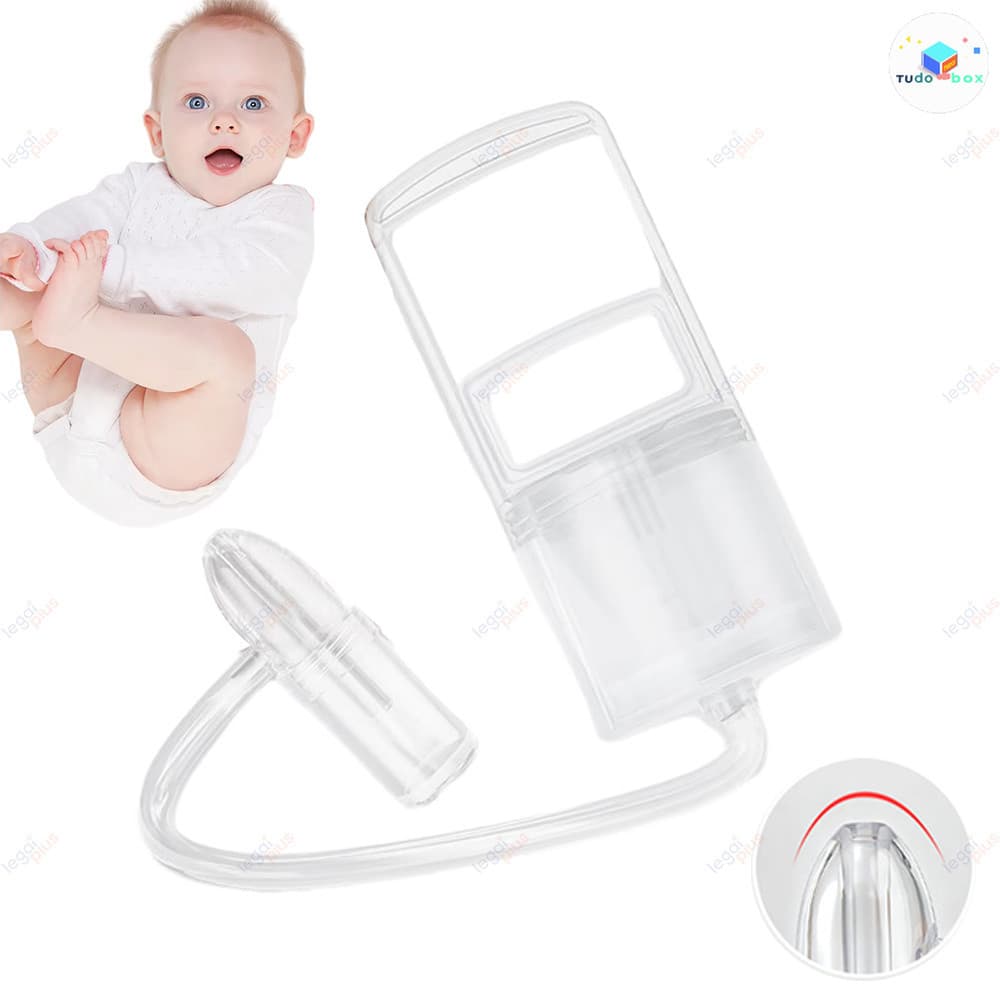 Aspirador Nasal Manual Bebê – Sucção a Vácuo para Vias Aéreas Livres