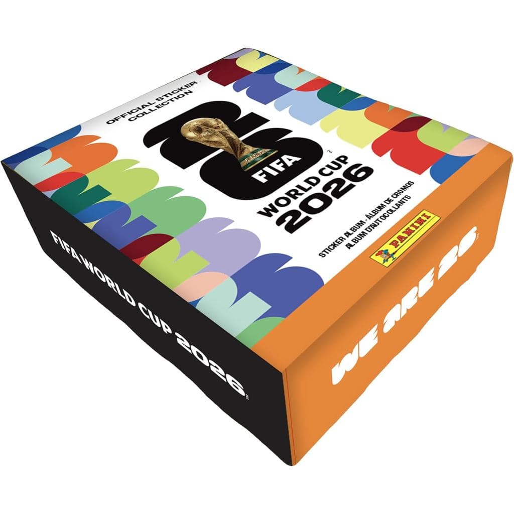 Coleção de Adesivos da Copa do Mundo FIFA 2026 - Pacote Exclusivo para Colecionadores - Álbum de Capa Dura + Caixa de La