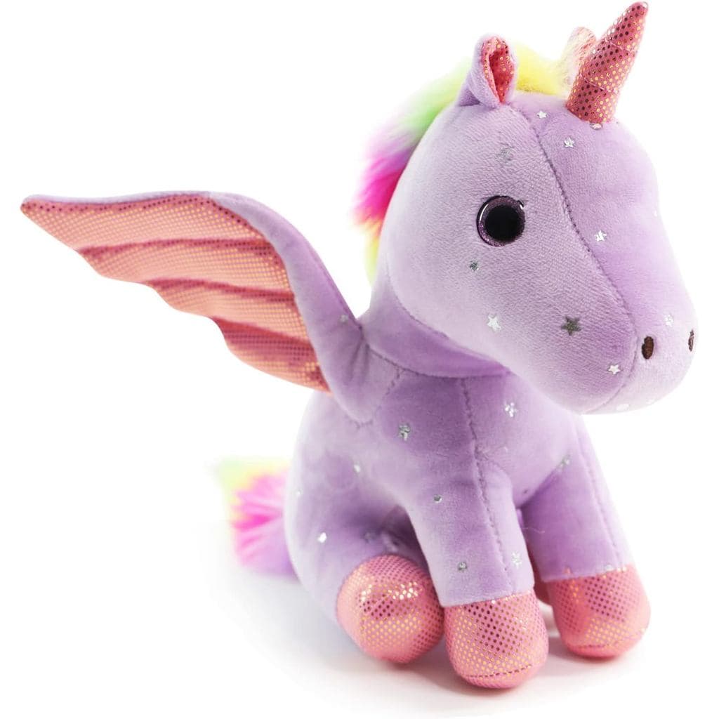 Sew Butiful Animais de Pelúcia Unicórnio de 8 polegadas, Brinquedos de Presente de Unicórnio Fofos para Meninas, Conjunt