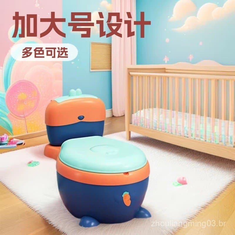 Produtos para bebês e crianças: penico infantil simulado, vaso sanitário para bebês, mictório para meninos e meninas.