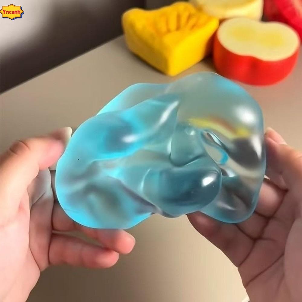 YNCANH Maltose Squeeze Toys , Brinquedo De Recuperação Lenta De Plasticidade Simulada Macia , Simula Transparente Sensor
