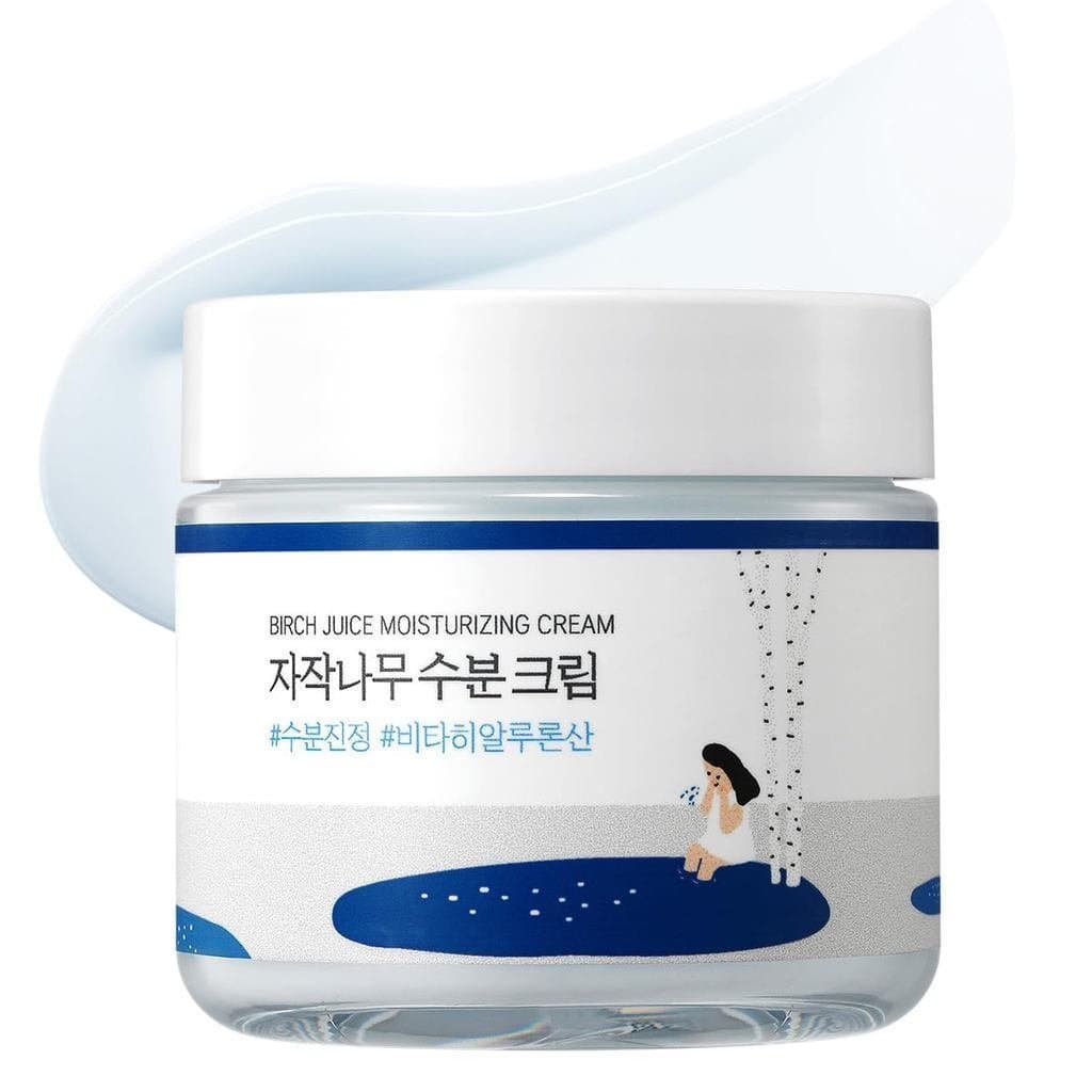 ROUNDLAB Creme Hidratante de Seiva de Bétula 2.7 FlOz, Hidratante Facial Profundo de 48 Horas com Seiva de Bétula e Ácid