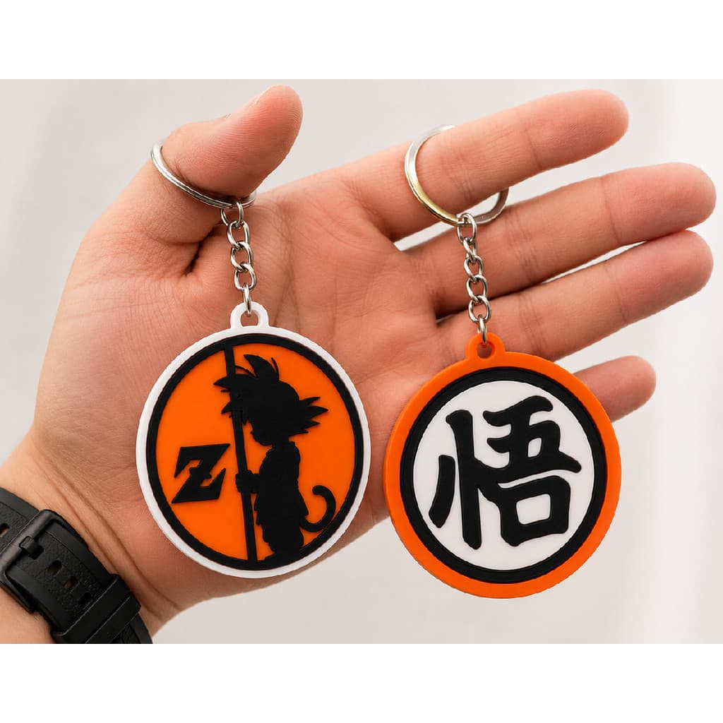 Kit Chaveiros Goku Dragon Ball Anime Colecionável