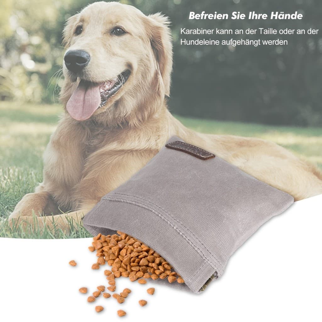 Bolsa De Cintura Portátil Para Treinamento De Cães , Comida E Lanches Alimentação Animais De Estimação Caminhada Ao Ar L