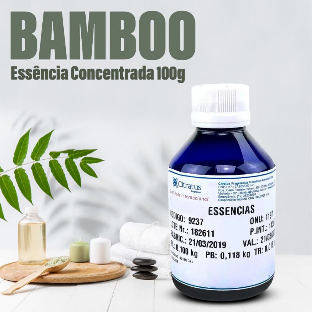 Essência Pura Bamboo Dream Cheiro de Shopping 100ml - Citratus