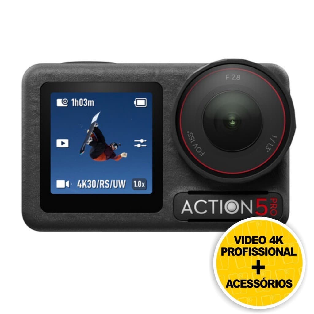 CÂMERA DJI OSMO ACTION 5 PRO ADVENTURE (COMBO)