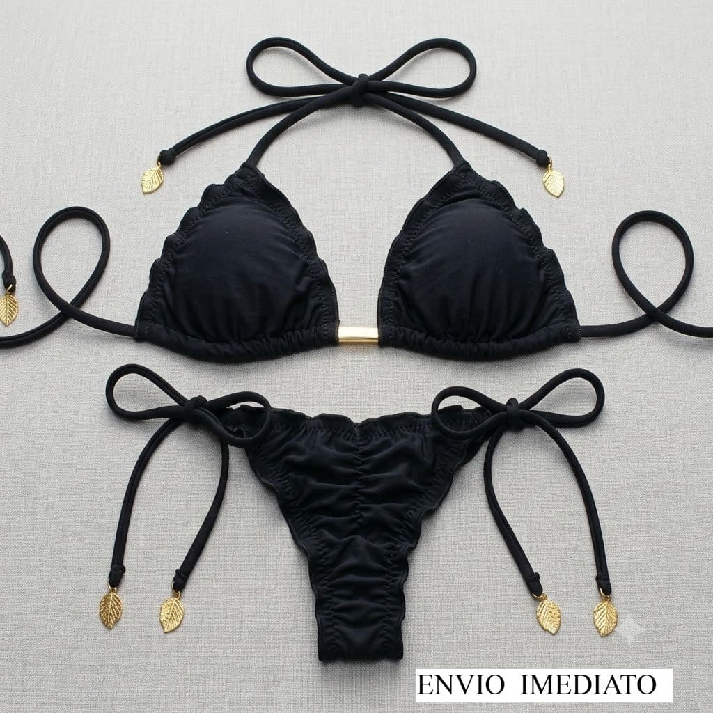 Biquini Cortininha de Amarraçao Calcinha Empina BUMBUM CALCINHA TANGA poliamida entrega rapida