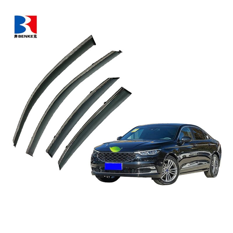 premium-Vent Shade Sun Rain Guards Para FORD TAURUS 2015-2017 Viseiras De Janela Lateral Defletores De Vento