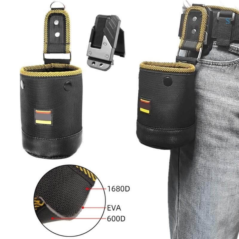 S Nails Tool Bag Parafusos Bolsa Armazenamento Ferramentas Suspensão Rápida Para Carpinteiro