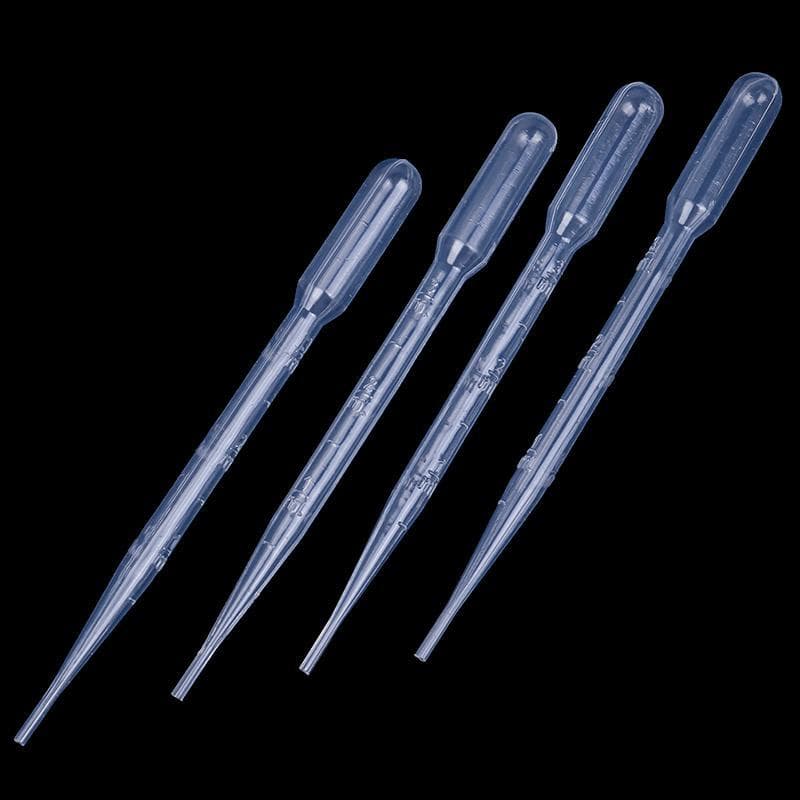 [zitgiy] 4 Unidades Conta-Gotas De Plástico De 3ml Para Modelagem De Tinta Bom