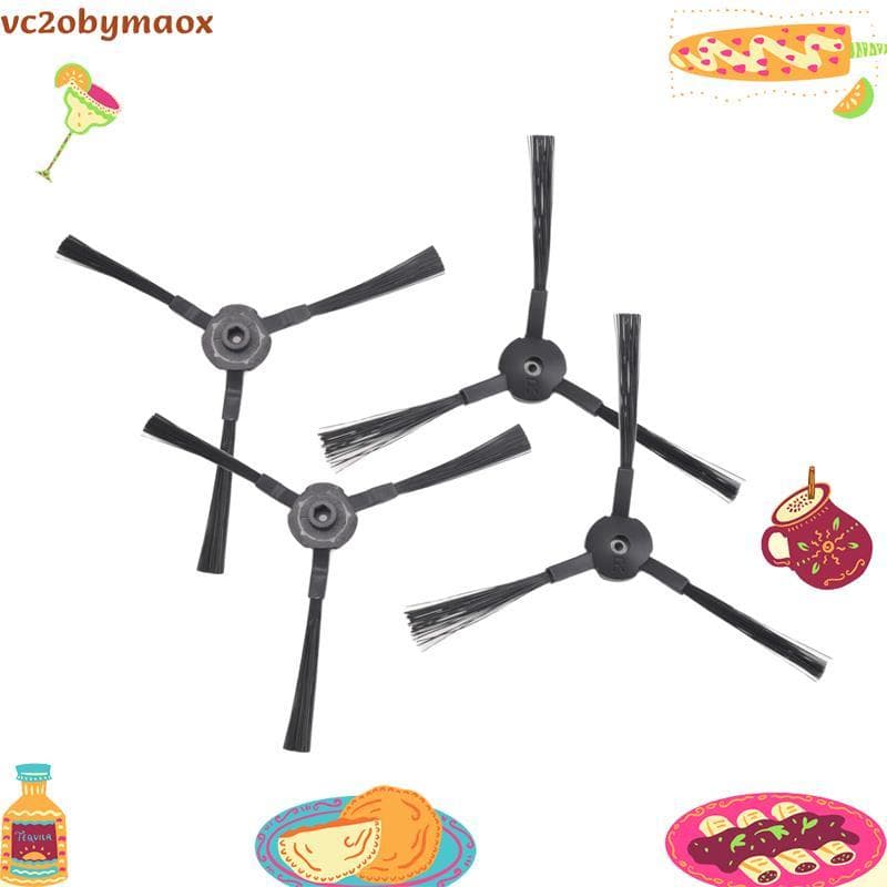 4 Peças De Aspirador De Pó Robô Escova Lateral Para V55 V50 V5 V5S V3 V3S V50 Pro X5 Acessórios vc2obymaox.br