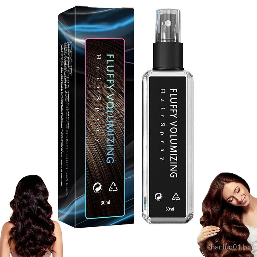 Spray Volumizador e Espessante para Cabelo com Proteína Vegetal Natural Continentau, Spray para Cabelo Volumoso e Espess