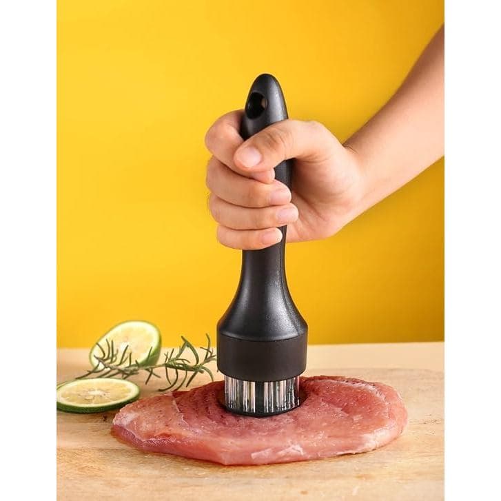 Amaciador de Carne com 20 Lâminas para Carne Bovina, Frango, Bife, Vitela, Porco, Ferramenta Profissional de Cozinha par