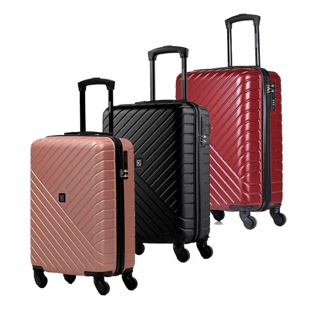 Mala Bordo 10kg  Bagaggio Detroit ABS Rodas 360 Cadeado Padrão Anac
