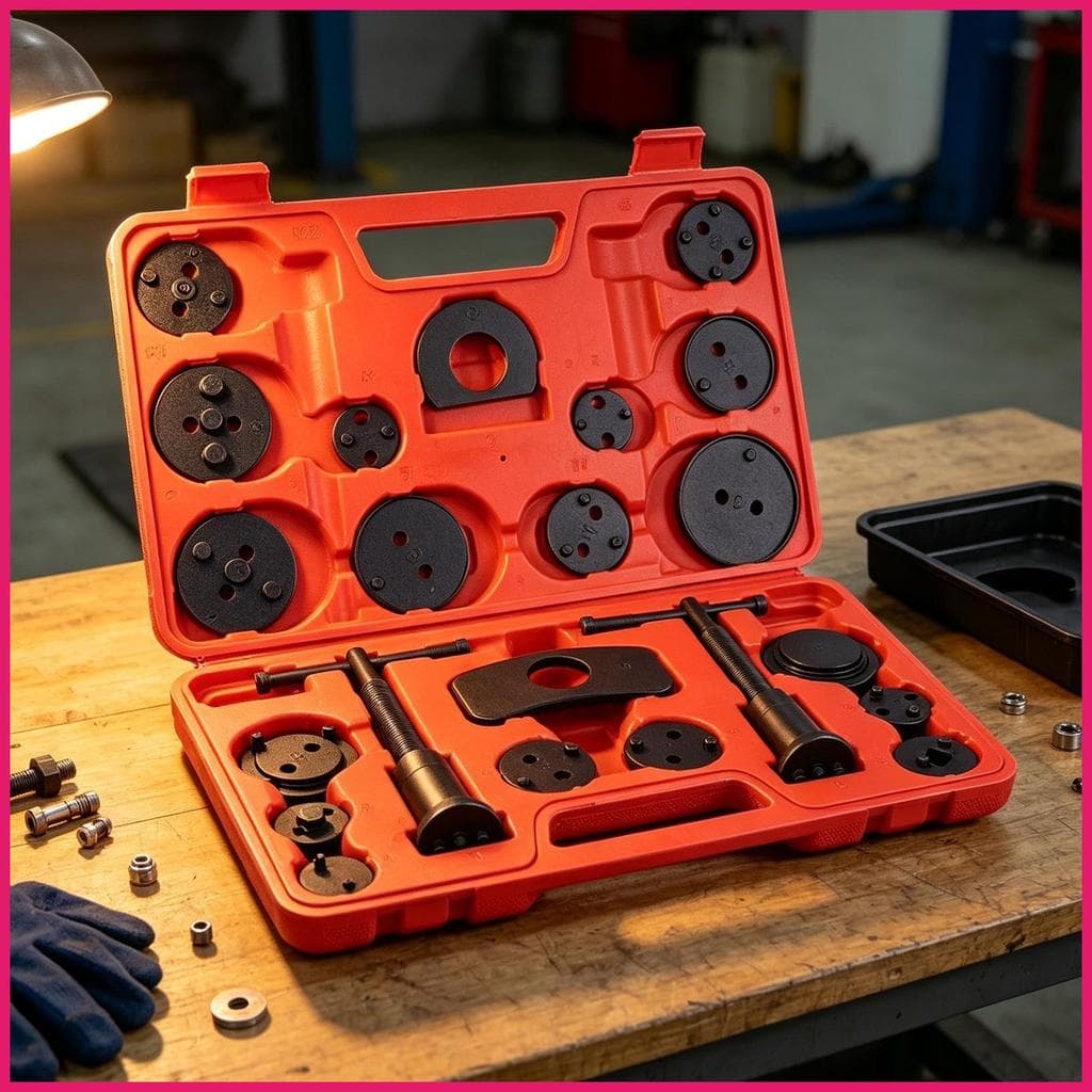 Conjunto De Ferramentas De Pinças De Freio A Disco , 22 Peças , Espalhador De Compressor Resistente , Kit Para Mecânico
