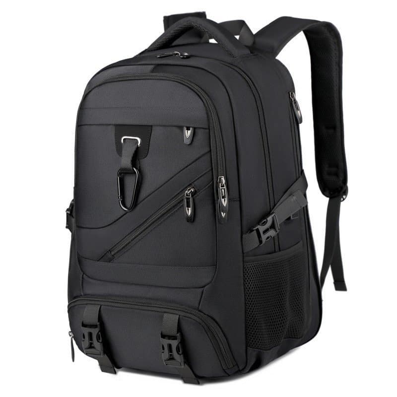Mochila masculina de expansão, viagem de negócios, bagagem, armazém independente de sapatos, mochila de viagem ao ar liv