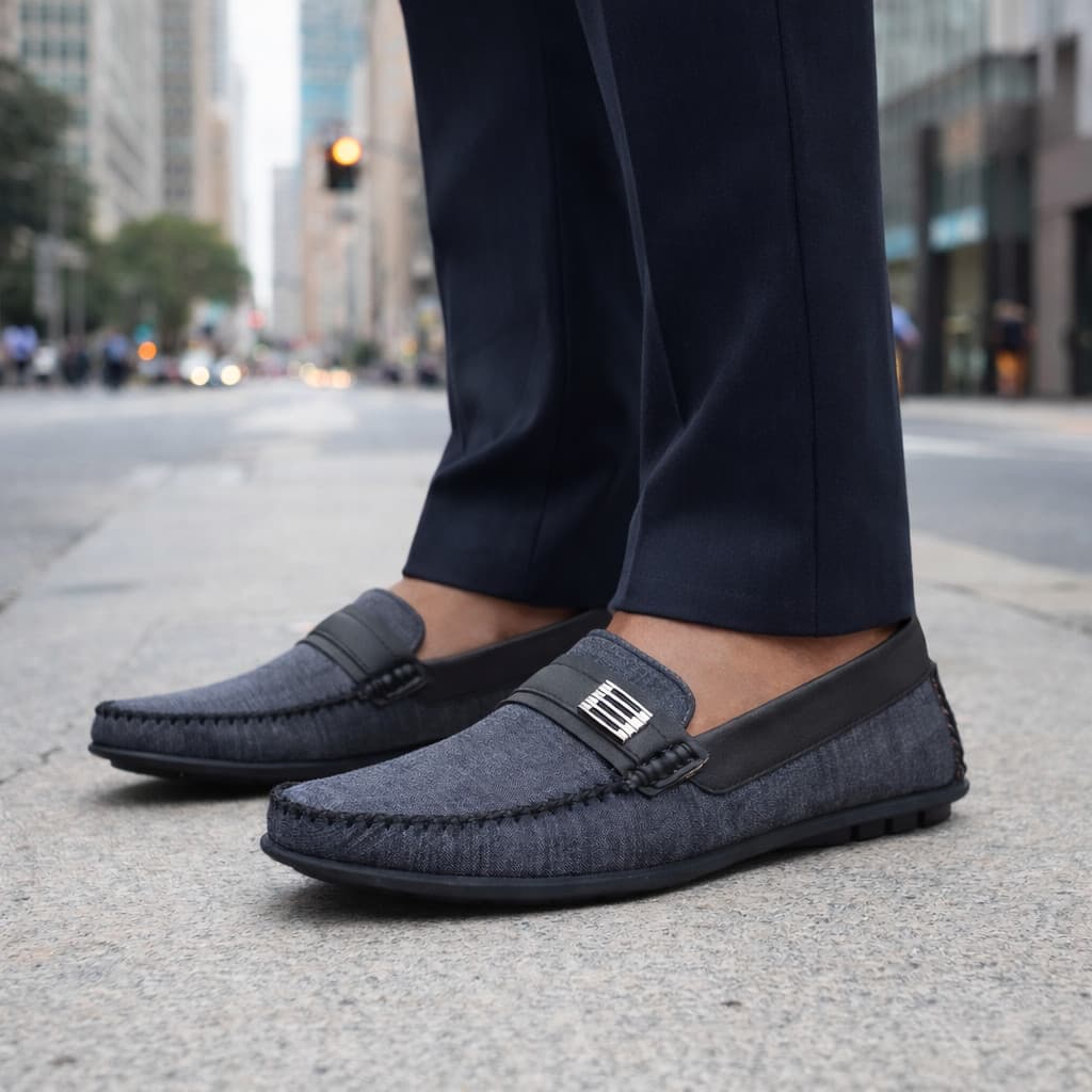 Sapato Mocassim Masculino Sofisticado Macio Flexível Robusto Seguro Atemporal Adaptável Prático Formal Informal Charmoso
