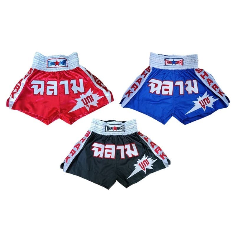 Shark Attack Muay Thai Kickboxing Shorts Mma K1 UFC Bordado Traje Ginásio Luta