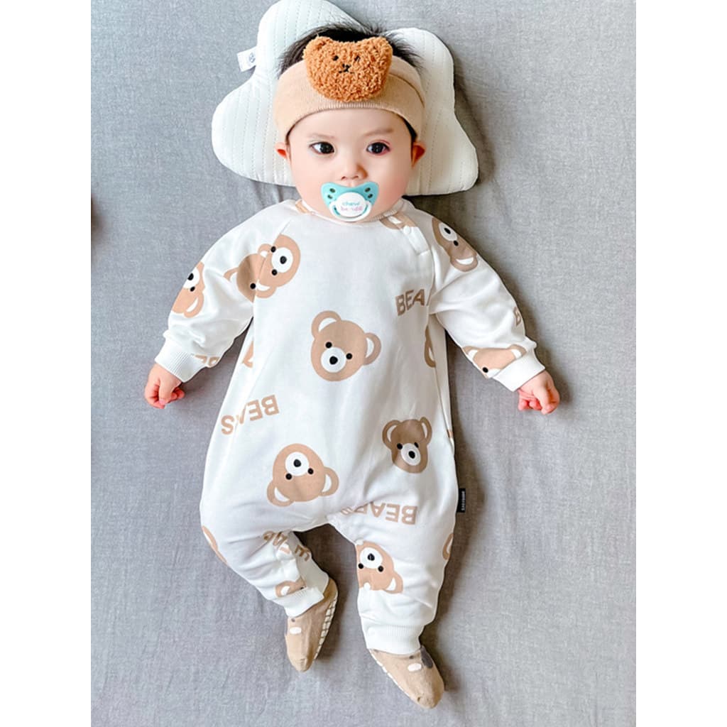 Macacão de bebê outono inverno roupas de malha classe a