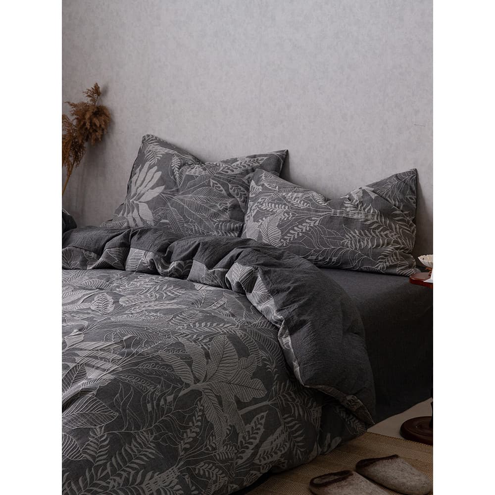 Crepúsculo flor cidade/estilo silencioso classe A fio duplo conjunto de quatro peças algodão puro simples Jacquard algod