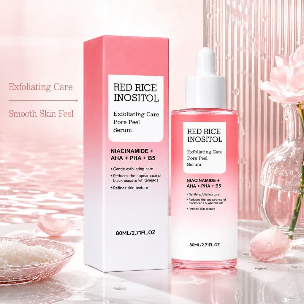 [Estoque pronto] Soro renovador de poros, limpeza suave de cutículas faciais, umedecimento suave, pele suave, refrescant