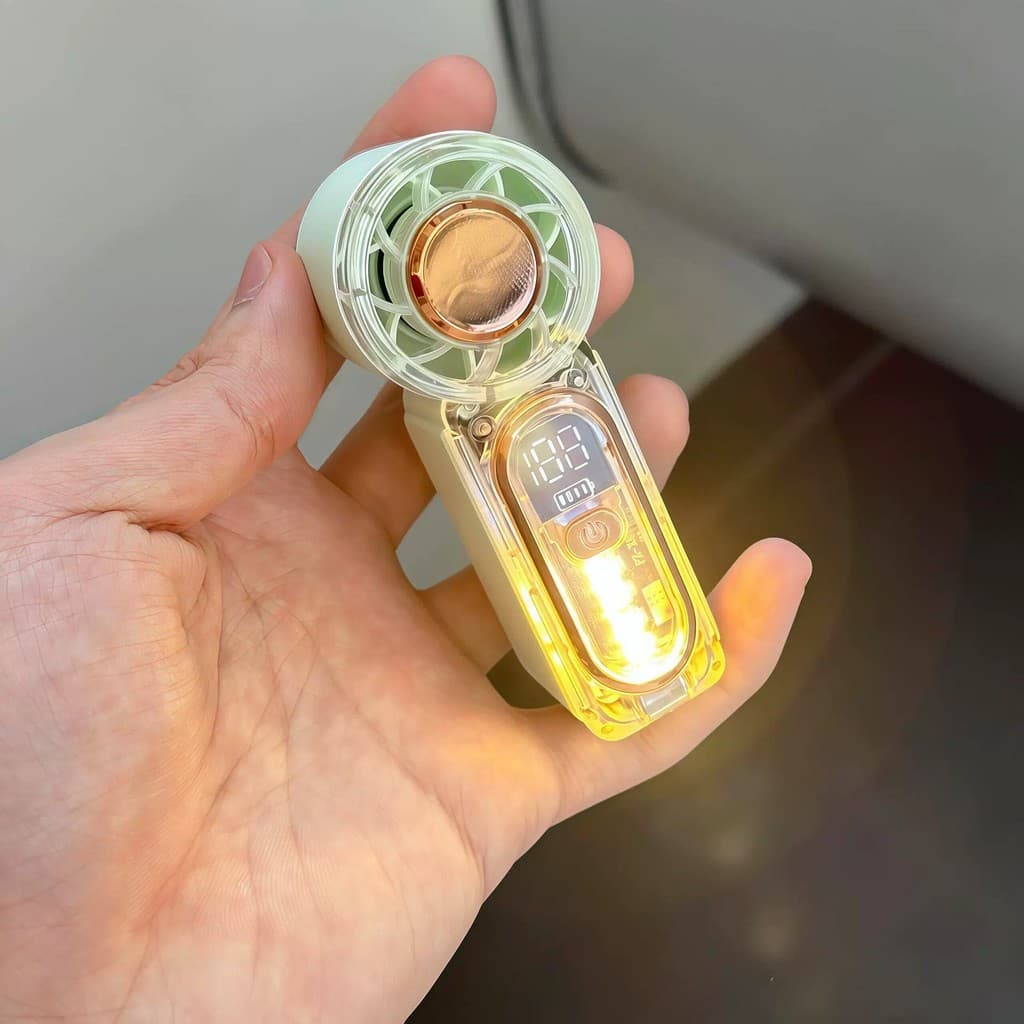 X699 Mini ventilador portátil de alta velocidade carregamento USB bateria de longa duração Turbo violência portátil ao a
