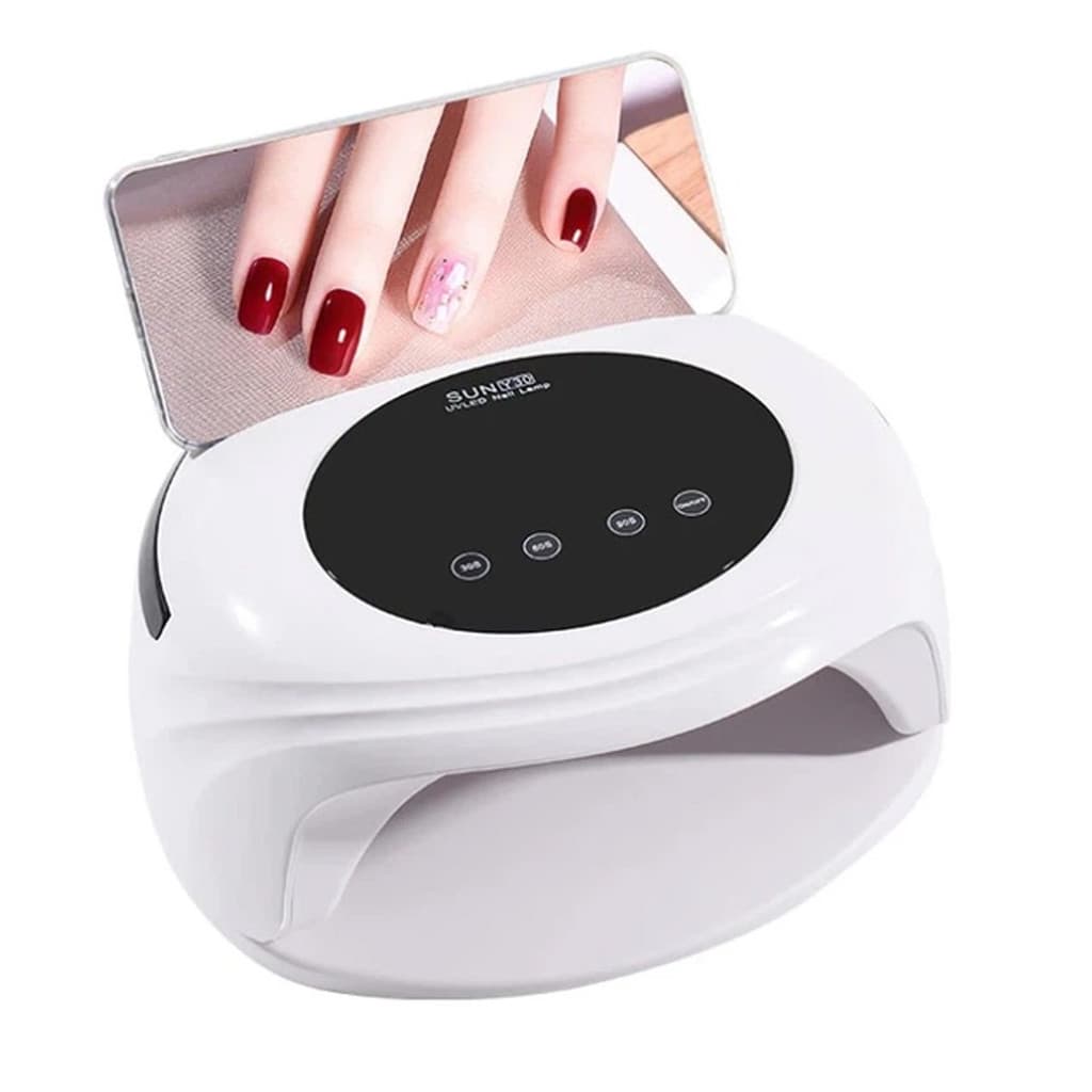 Cabine Unhas Prossional Sun 30 Leds Uv 248w Acrigel Manicure Unha Em Gel Postiça Nail Design Alça Portatil