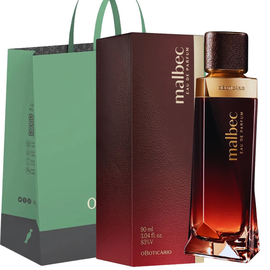 Presente Malbec Eau De Parfum Masculino 100ml Boticário