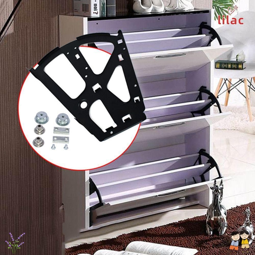 Dobradiça Para Móveis LILAC Flip Plate Frame Hardware Acessórios Rack De Sapatos