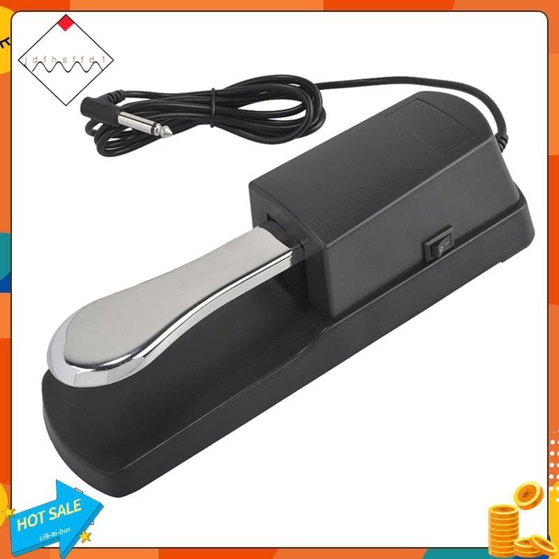 [Promover J] Atualizar Pedal Amortecedor De Sustentar Teclado De Piano Para Elétrico Eletrônico