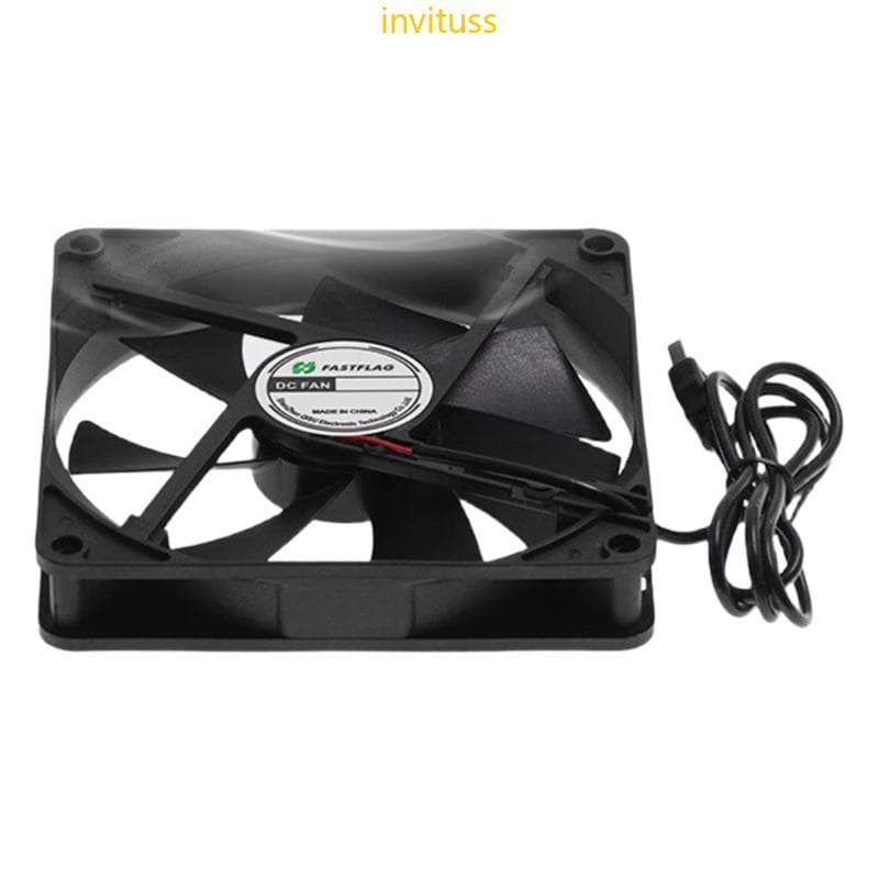 Ventilador Resfriamento Inv 7Blade DC5V 14025 14cm Rolamentos Duplos 30000 Útil Certificado