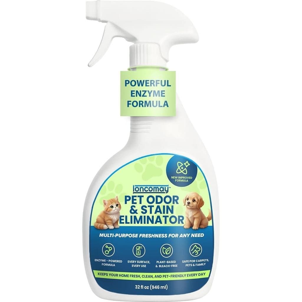 Eliminador de Manchas e Odor para Odor Forte, 32oz, Eliminador de Odor Enzimático para Casa, Removedor de Manchas e Urin