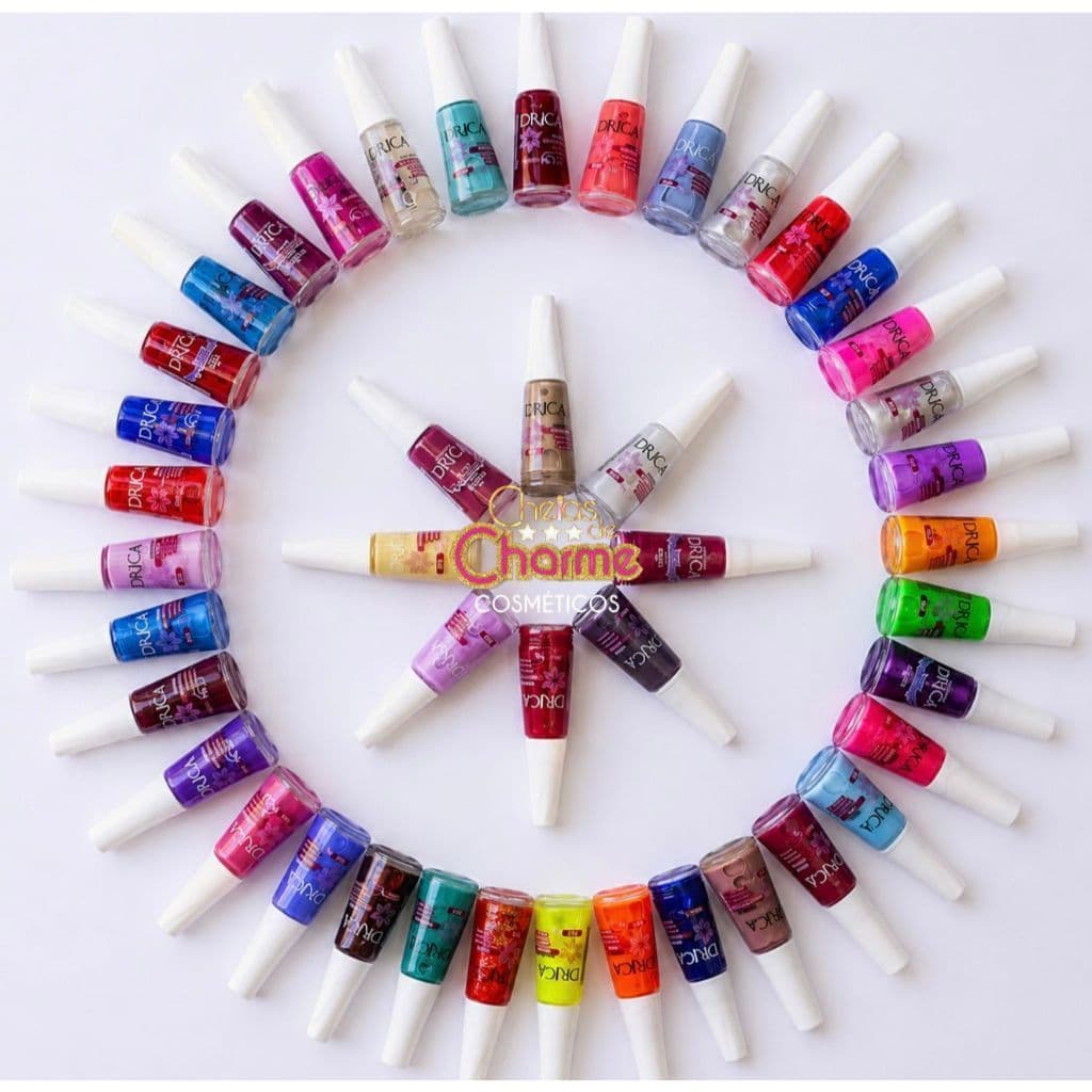 Kit Com 70 Esmaltes Drica - Cores Variadas/Vai Repetido