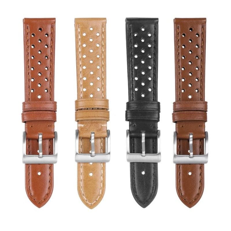 Relógio De Couro Genuíno Pulseira 18mm 20mm 22mm De Vaca Homens Mulheres Acessórios Clássico Casual