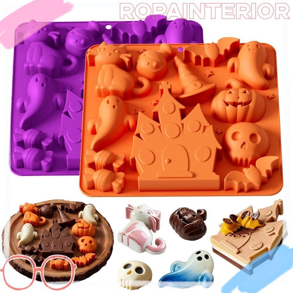 Molde De Sobremesa De Chocolate ROPAINTERIOR , Bolo De Mousse Reutilizável Flexível Cozimento De Silicone De Qualidade A