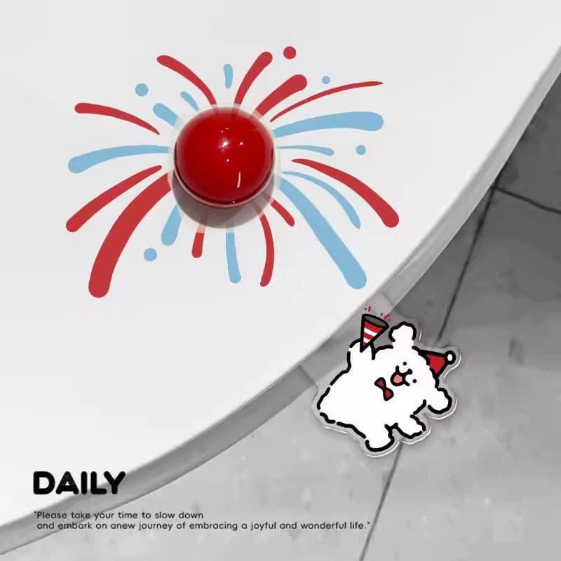 [Estoque pronto] Linha filhote de cachorro tampa do vaso sanitário levantador não sujo mãos novo estilo lateral abridor