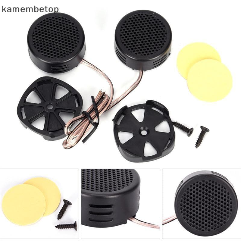 TOP 2 Unidades De 500 Watts De Áudio Para Carro Super Power Alto Dome-Falantes Estéreo Com Tweeter