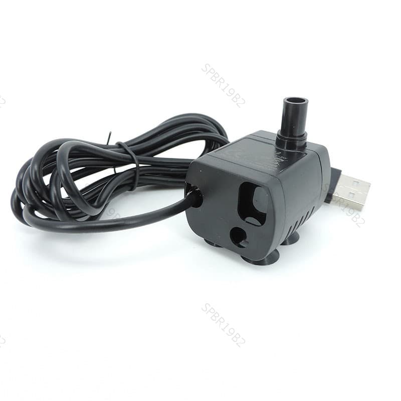 Motor Sem Escova De Baixo Ruído Submersível 5V USB mini Bomba De Água Tanque Fonte Filtro De Aquário BR19B2
