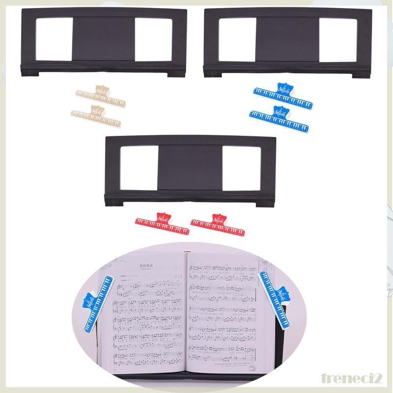 [Freneci2] Suporte Para Música De Piano Eletrônico Emparelhado Com Teclado Partitura Musical Partituras Livros Material
