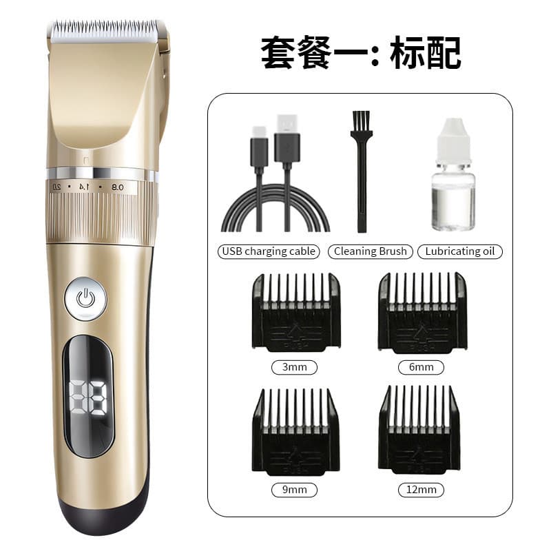 Máquina de cortar cabelo elétrica para lavagem de corpo inteiro, máquina de cortar cabelo, barbear, cabeça de barbear el