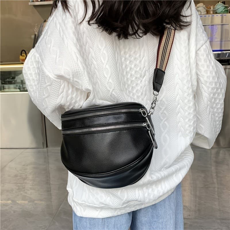 Cor sólida All-Match dinheiro mochila saco do mensageiro saco de ombro do plutônio compras grande capacidade novo estilo