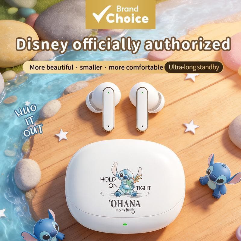 Fones de Ouvido Disney Q23 Sem Fio, Bluetooth TWS, Alta Qualidade, Confortáveis para Esportes, Música Hi-Fi, Graves