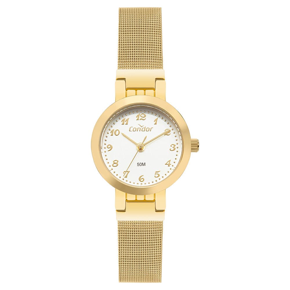 Relógio Condor Feminino Mini Dourado - CO2035NYA/4K