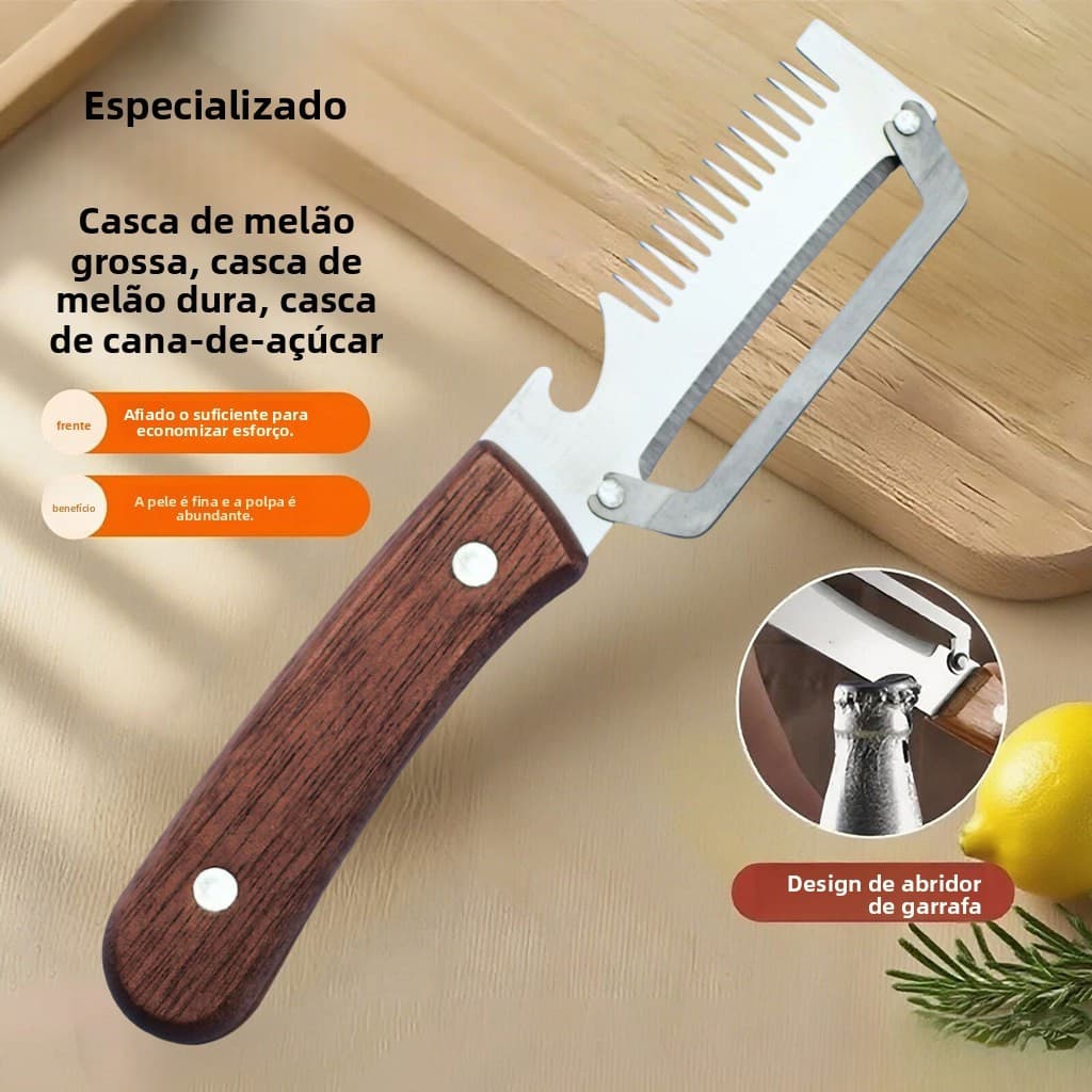 Multifuncional peeling cebola desfiada descascador de aço inoxidável raspagem cebola ferramenta útil cozinha frutas peel