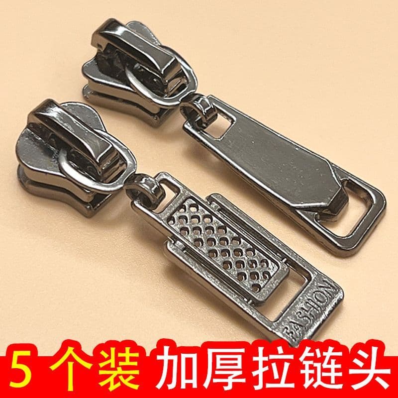 3/5/8/10 Extrator de zíper de roupas Universal resina de nylon Metal nylon acessórios engrossados extrator durável