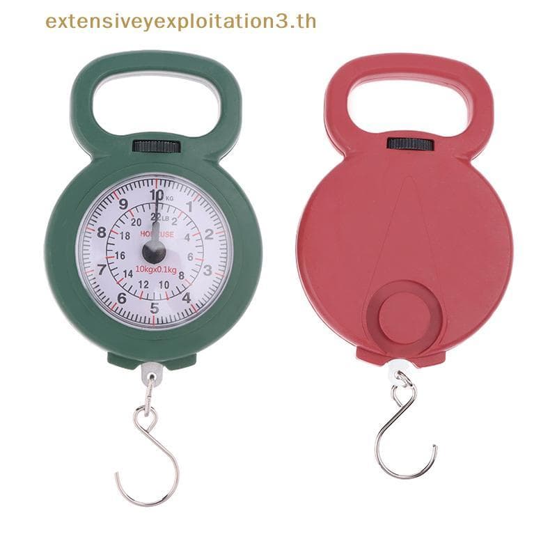 Home EE Mini Ponteiros Gancho Balança De Suspensão De Mola Pesca Portátil Capacidade De 10kg Digital De Alimentos Bagage