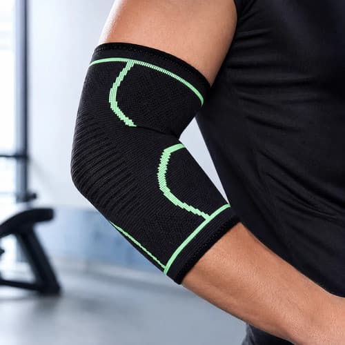 Cotoveleira Ajustável Cinta Suporte para Cotovelo Tendinite Esporte Academia Tênis Vôlei Musculação