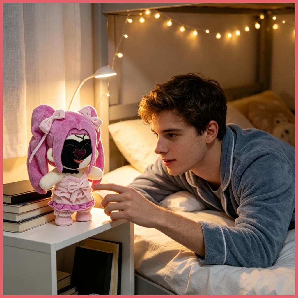 Brinquedos De Pelúcia Dos Desenhos Animados Colecionáveis Bonito Boneca Decoração Para Casa Personagens De Jogo Modelo C