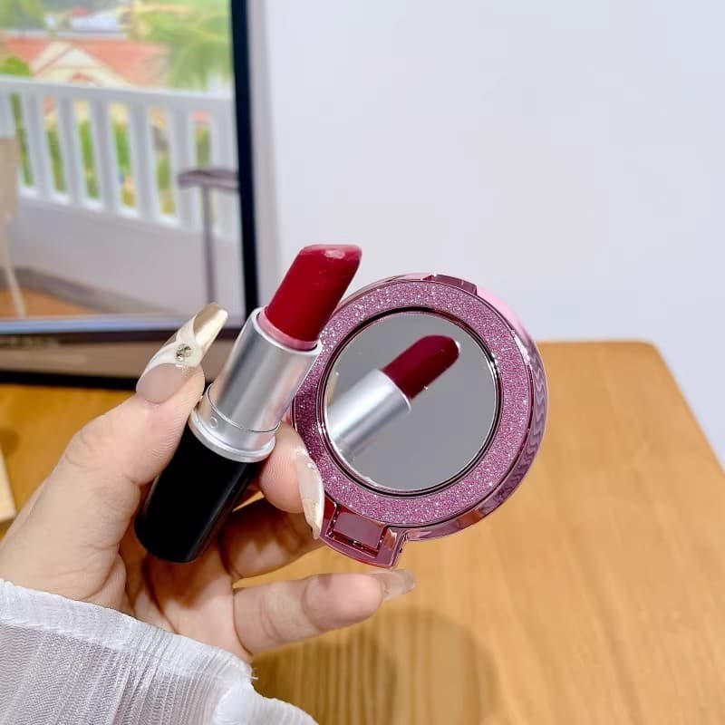 Novo Glitter espelho suporte do telefone Desktop Drama Multi-função dobrável anel fivela titular magnético portátil titu
