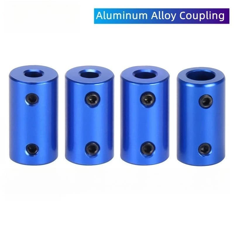 Acoplador De Eixo De Liga De Alumínio , 4 Unidades , 5mm A 8mm , Azul , Acoplamento Rígido D14L25 Para Motores De Passo